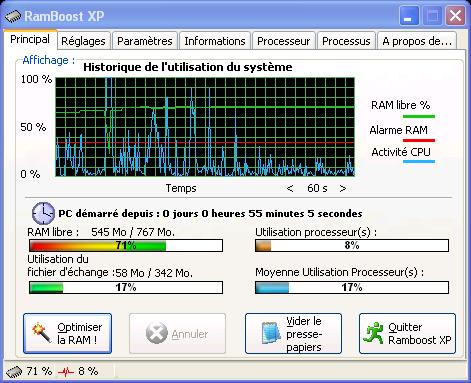 ramboost xp optimiser ram